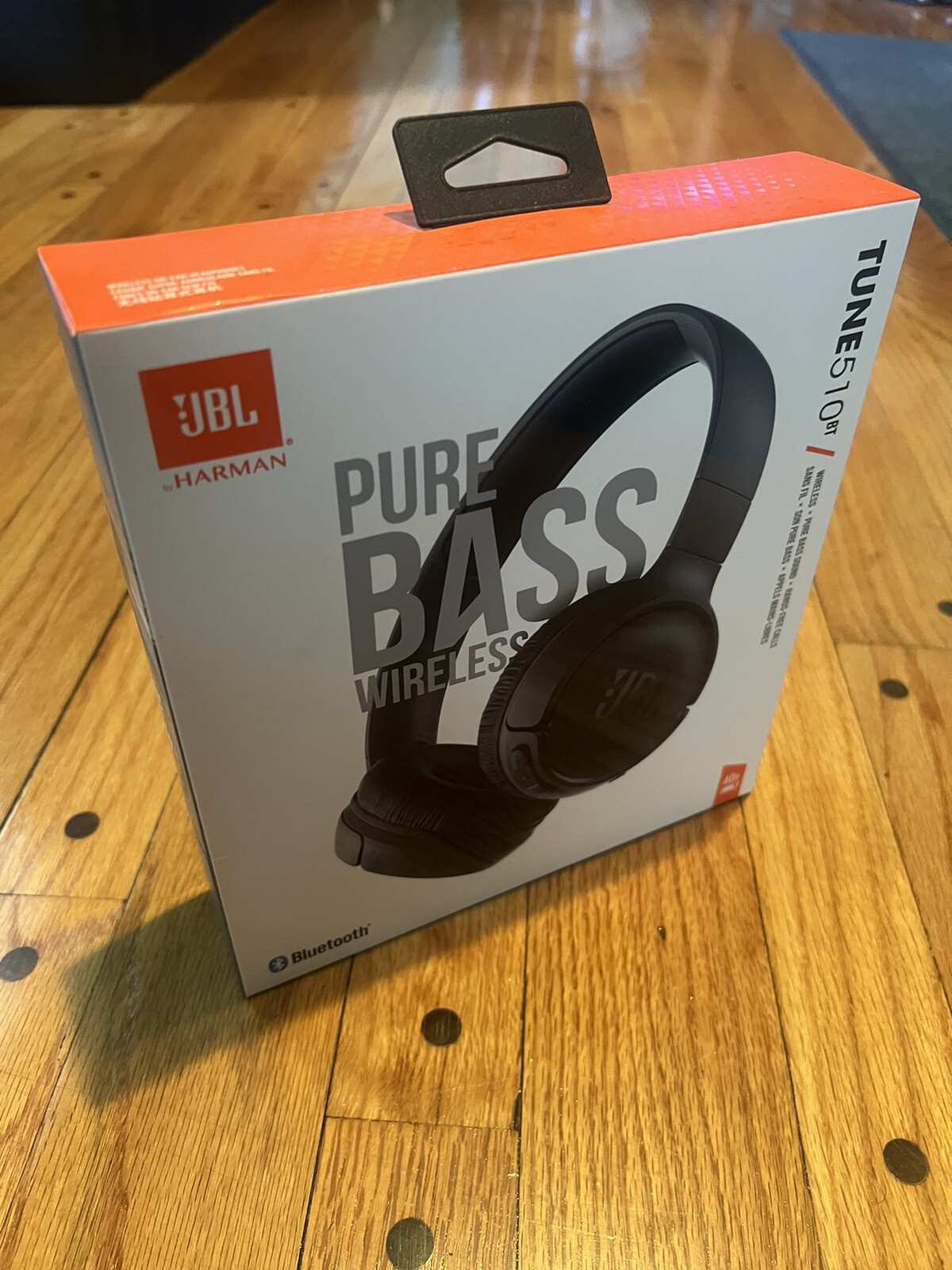 JBL Headphones Tune 510BT Wireless Bluetooth On-ear Headphones - Black-image