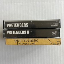Lot Of 3 Pretenders Cassette Tapes