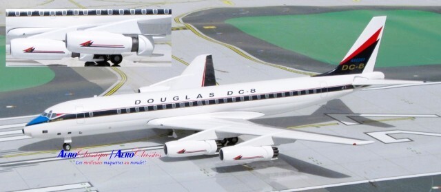 超レア　AEROCLASSICS JAL DC-8-32 FUJI 1/200 超レア AEROCLASSICS JAL DC-8-32 FUJI 過し 1/200 - 航空機