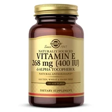 Solgar Vitamin E 268 mg 400 IU Alpha 100 Softgels