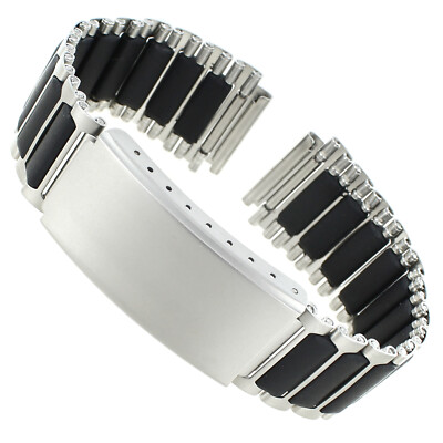 メタルハンター　84cm 19mm Timex Ironman Triathlon Center Clasp Stainless Mens Band LONG