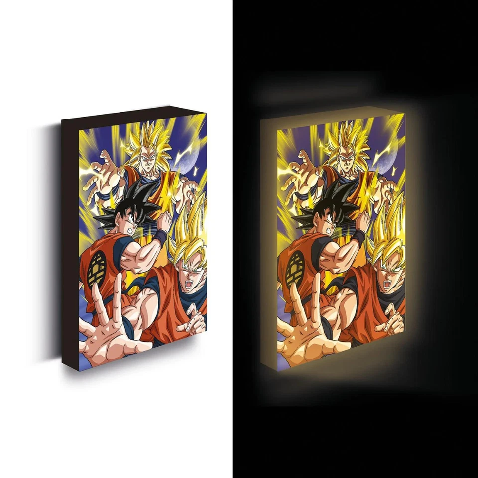 DRAGON BALL Z - Goku Evolution - Lampe Poster 40x30cm - Photo 2/3