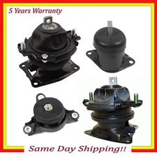 Engine Motor & Transmission Mount For 2012 Honda Crosstour 3.5L Set of 4PCS New
