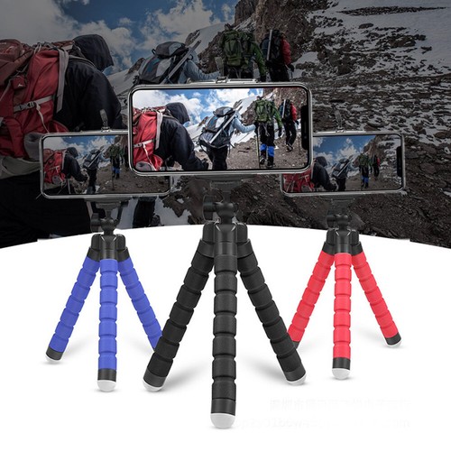 Cell Phone Mount Camera Holder Flexible Tripod Universal Clip Bluetooth Remote - Picture 3 of 17