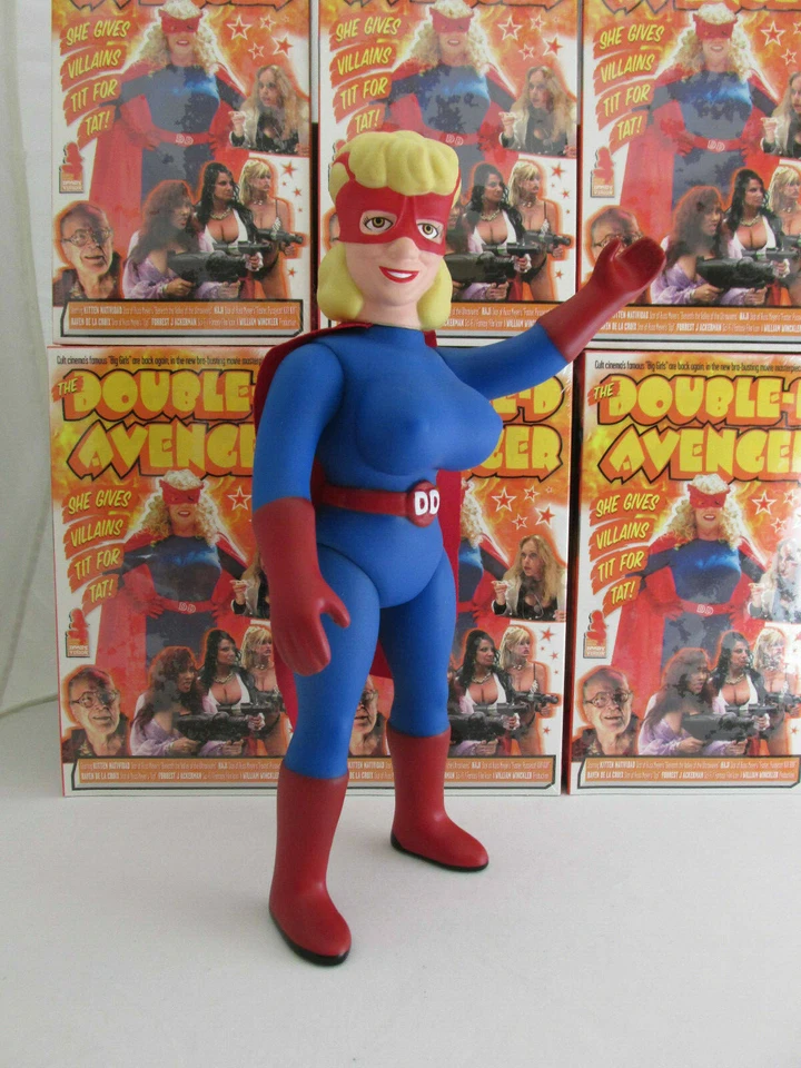 Figura Vinilo Doble D Vengador Gatito Natividad Russ Meyer Foto 3 de 4