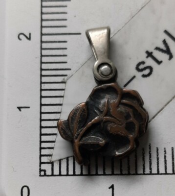 Pendentif Ancien Croix De Lorraine Avec Aigle Couronné – Poinçon Paris – Broche Vintage