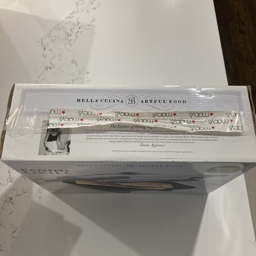 bella cucina artful food panini press