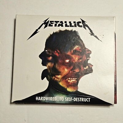 Hardwired... to Self-Destruct by Metallica (CD, 2016) heavy metal band, VG+