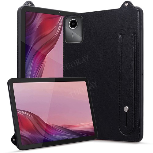 Handle Case for Lenovo Tab P12 P11 M11 K11 M8 M9 Tablet Leather Protective Case - Picture 2 of 41