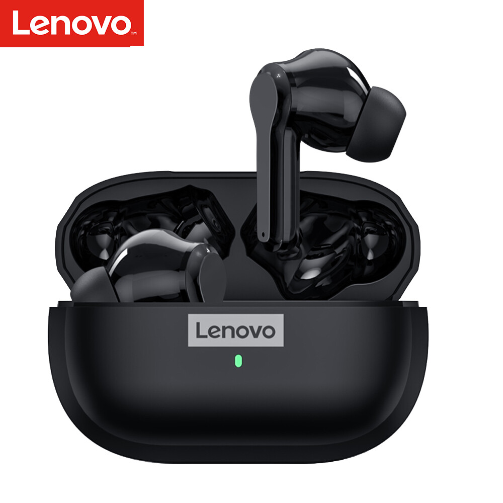Lenovo Tws Wireless Headset Bluetooth Hi Fi Noise Reduction Stereo Bass Earbuds Ebay