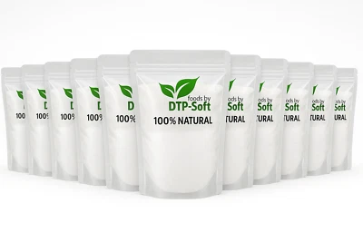 DTPSOFT 10 x 1kg Natriumhydrogencarbonat Baking Soda Natriumsalz| Natron E500 Backsoda