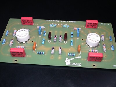 DYNACO ST-70 6GH8 6GH8A Complete Stuffed Driver board PC-3 Phenolic Look PCB