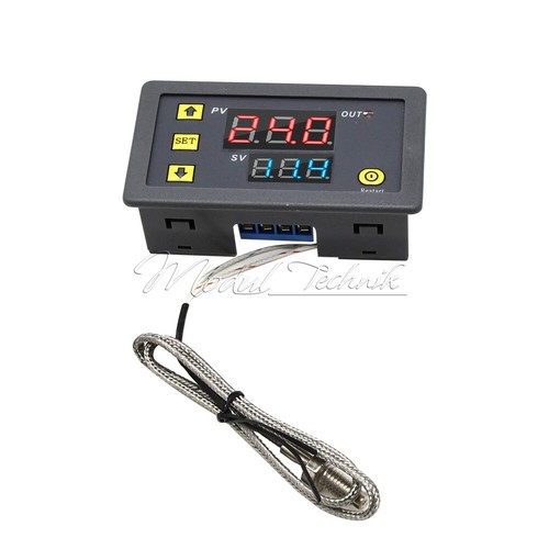W3230 DC12V Digital Temperature Controller K-type Thermocouple Sensor Thermostat - Picture 3 of 11