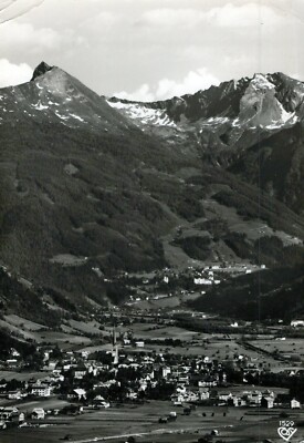 AK Wolkenhimmel Berg schwarz Hochlandstil Hang schwarz-weiß AA13013