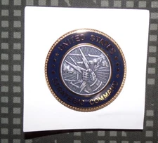 Original USAF United States Stategic Command 50mm Metal Badge NS Meyer