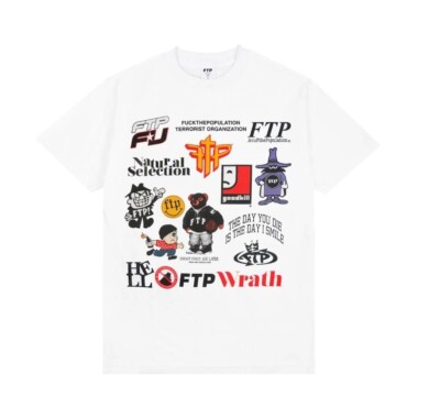 FTP Archive T-Shirt SS20 White Size XLarge NEW w/ Poster