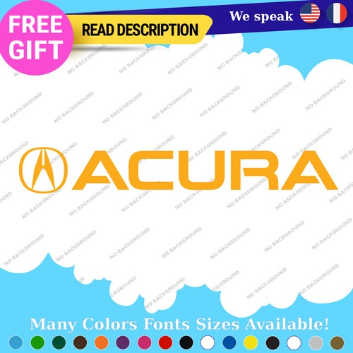 Fits Acura RSX Decals Stickers Vinyl Integra DC2 JDM TSX TLX RDX NSX Type VTEC - Picture 40 of 84