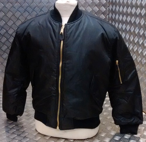 MA1 Cazadora Aviador Militar Eeuu Mod / Scooter/Motero Todas las Tallas Y - - Imagen 2 de 12