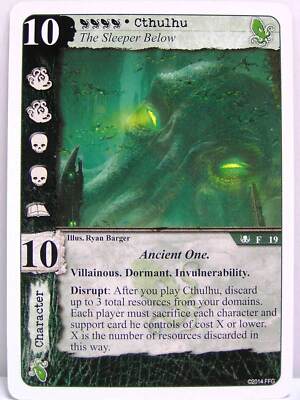 Call of Cthulhu LCG - The Sleeper Below #001 - #055 - Karte aussuchen engl.