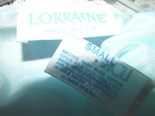 Vintage Lorraine Nightgown and Robe Blue Peignoir Set size small - Picture 2 of 5