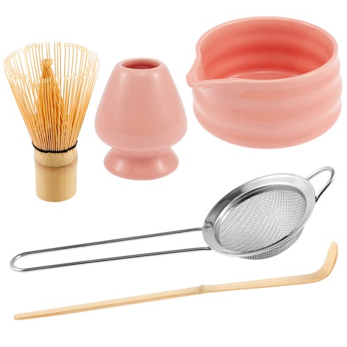 Matcha Whisk Set Ceramic Matcha Bowl with Pouring Spout Matcha Bamboo AlKhC - Picture 25 of 37