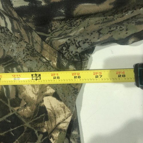 Game Winner Sports Wear Mens XL Button Front Long Sleeve Mossy Oak Camo Shirt - Picture 12 of 14
