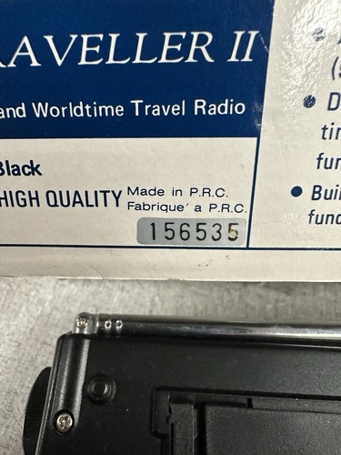 IN BOX GRUNDIG TRAVELER II Radio portatile a onde corte 7 bande - Foto 3 di 9