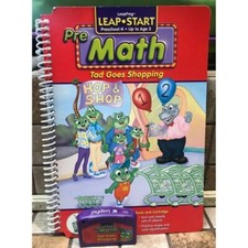 Leap pad Leap frog Tad goes shopping preschool kindergarten up to age 5 complete