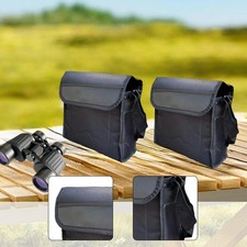 2Pcs Binoculars Bag Protection Gifts Storage Case for Hiking Outdoor Camping