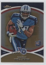 2010 Topps Finest Gold Refractor 44/50 Damian Williams #41 0a7