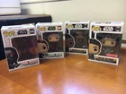 Lot of 4 STAR WARS Funko Pops! #466, 481, 542, 545 NIB Unopened Vinyl Figures!