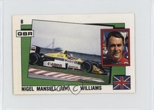 1988 Panini Supersport Italian Stickers Nigel Mansell Franco Tancredi HOF 0a4f