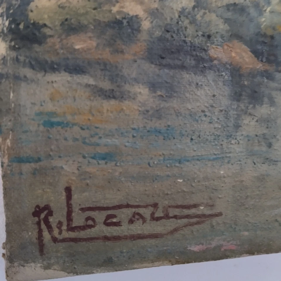 TABLEAU HST "  LE VIEL ANNECY "  Signature à Identifier- Circa  1930-1950 - Photo 3/4