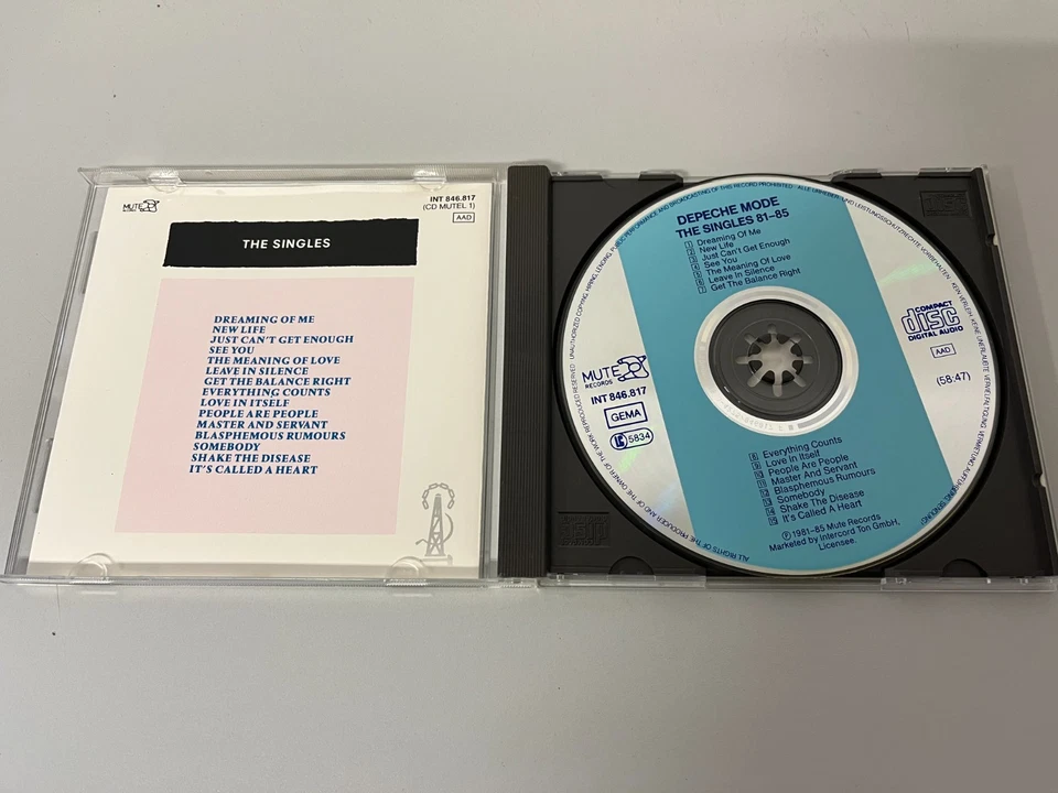 Depeche Mode – The Singles 81 → 85 - CD © 1985/89 - Bild 2 von 3