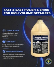 Buff N Shine - 1 step polish and wax, swirl remover 5kg - Insta Finish