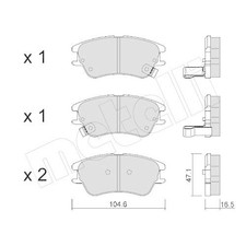 Kits de frein Hyundai ATOS