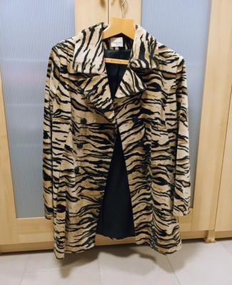 Claude Zona Paris Blazer Damen Jacke Gr. 42 Tiger Design Made in France Top