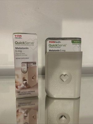 CVS Health QuickServ Cartridge Dispenser Empty Cartridge Add Your Own Pills