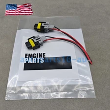 Wire Pigtail Female S H11 Two Harness Head Light Low Beam Socket Connector US