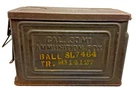 WW2 US Military 30 Cal M1 Empty Ammunition Box Ammo Can CROWN Flaming Bomb