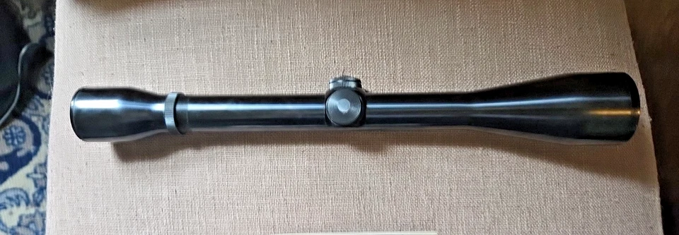 Mira para rifle Weaver K6 60-BI 6x de colección con retícula de punto de mira buen estado EE. UU. Foto 3 de 4