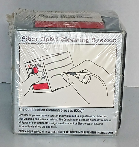 Chemtronics QbE Fiber Optic Cleaning 3 x 3 Wipes 200 per Roll - Picture 5 of 7