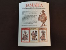 AS27 - Jamaica Jamaika - 1976 - Mi 416 / 418 = Block 10 - Weihnachten Tänzer MNH