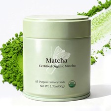 Matcha Powder Premium First Harvest USDA Certified Organic Green Tea Matcha