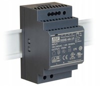 Mean Well HDR-60-15 60W 15V 4A Hutschienen Netzteil DIN-RAIL