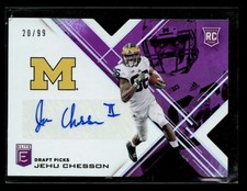 2017 Panini Elite Draft Jehu Chesson Die Cut Purple Rookie Autograph /99 UX8321