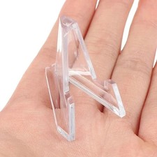 Clear Acrylic Trading Card Stands for Coins Sports Cards Display Holder