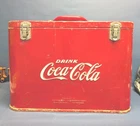 Vintage Coca Cola 50's Airplane Slim Cooler