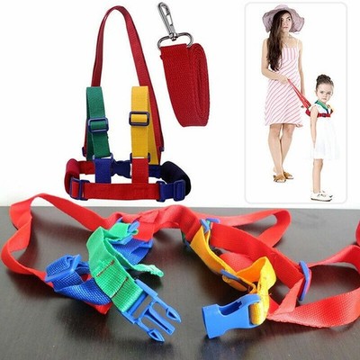 Baby Walking Harness Wrist Link Kleinkindleine verstellbar mit Sicherheitszügeln