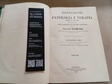 Felice NIEMEYER Istituzione di Patologia e Terapia Speciale Perrotti 1864